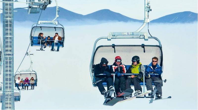 New Saroden 4 chairlift in Pejo New Saroden 4 chairlift in Pejo